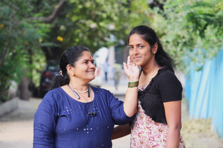 Vaishnavi Pawar & Mother